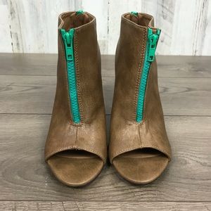 Michael Antonio | Open Toe Stiletto Booties Size 9